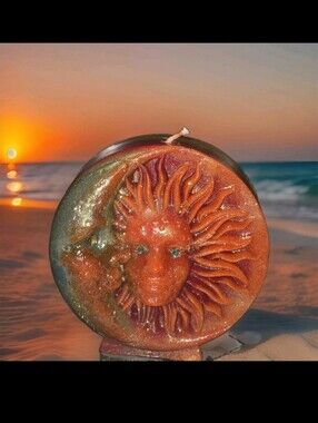 The Moon Loves The Sun Candle